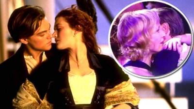 Kate Winslet y Leonardo DiCaprio.