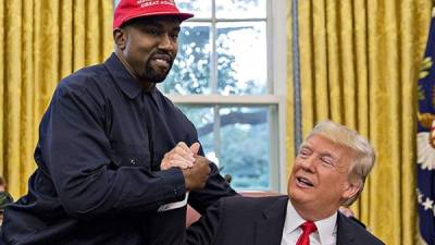 Kanye West se reunió con Trump a principios de octubre y lo describió como 'un héroe'.