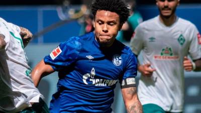 Weston McKennie lució el brazalete en su brazo izquierdo. Foto: EFE