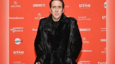 El actor Nicolas Cage.