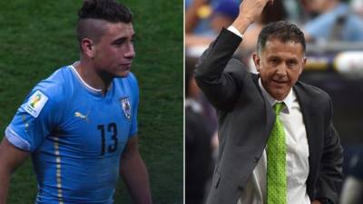 El defensa central de Uruguay se mostró molestó con el técnico colombiano.