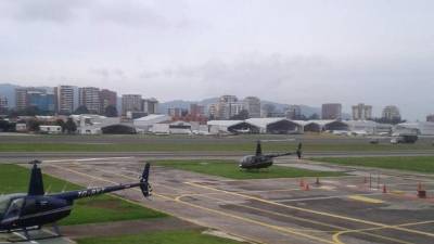 Aeropuerto La Aurora en Guatemala. Foto: Twitter/DGAC