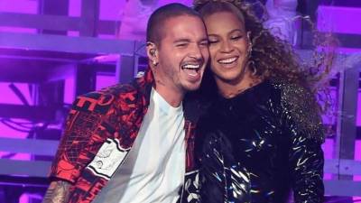 Beyoncé cantó a dúo con J Balvin.// Foto redes.