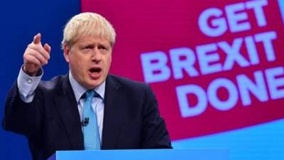 En imagen el primer ministro británico, Boris Johnson.