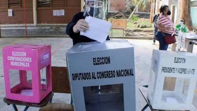 Imagen de archivo de elecciones en Honduras.