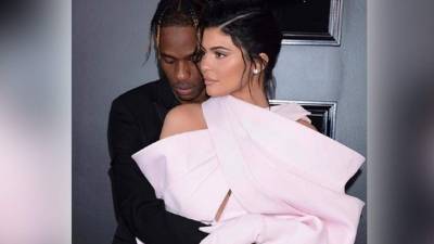 Travis Scott y Kylie Jenner. Foto: Instagram