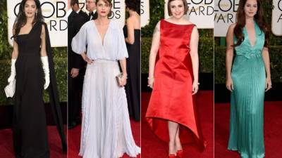 Amal Clooney, Amanda Peet, Lena Dunham y Lana del Rey.