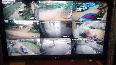 Las cámaras estaban instaladas desde varios ángulos.