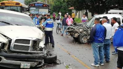 El hecho ocasionó problemas en el tráfico vehicular.