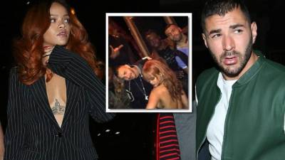 Rihanna y Benzema han compartido en varias ocasiones en el último mes.