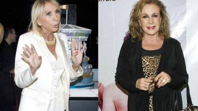 Laura Bozzo y Laura Zapata.