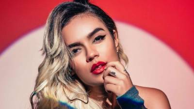 La cantante colombiana Karol G. Foto redes.