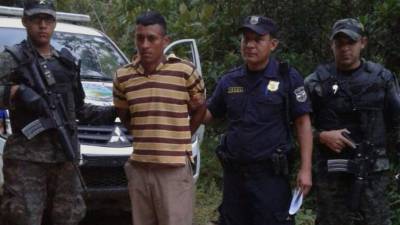 Francisco Javier López Hernández fue presentado por las autoridades hondureñas.