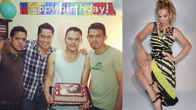 Un grupo de fans de Thalía de Honduras celebran el cumpleaños de la cantante t actriz mexicana.