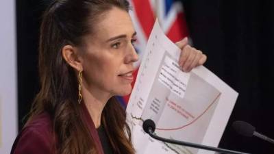 La primera ministra de Nueva Zelanda, Jacinda Ardern.