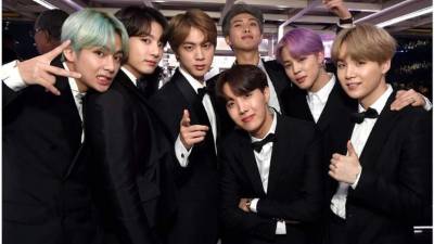 La boy band BTS.