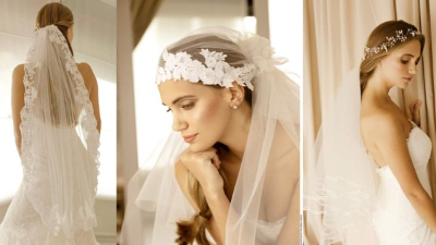 Vuelven a proponer al velo como un elemento esencial de la novia contemporánea.
