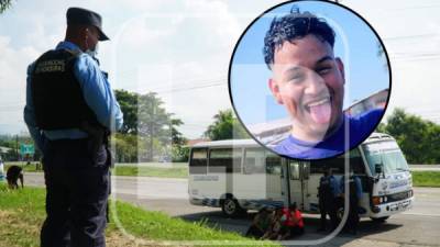 Brayan Nahun Padilla Cortés (foto inserta) se disponía a trasladarse a su lugar de trabajo cuando fue asesinado.