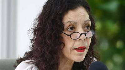 Rosario Murillo, primera dama de Nicaragua.