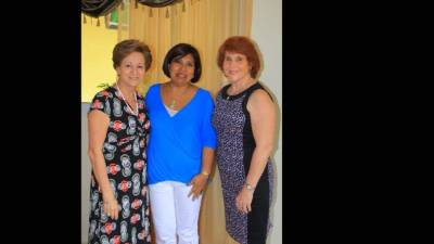 Lizeth Nassar, Sheila García y Mary Bendeck.