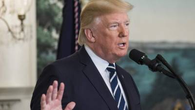 En la imagen, el presidente de Estados Unidos, Donald Trump. EFE/Archivo