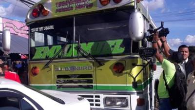 El conductor fue acribillado en el interior del bus que cubre la ruta Talanga - Tegucigalpa.