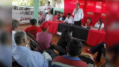 Delegados de todas las corrientes.