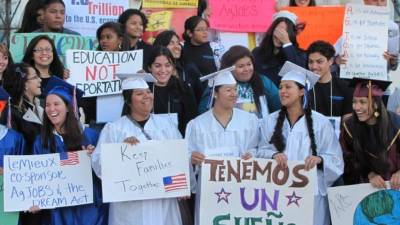 Trump prometió eliminar el DACA, la ley de Obama que protege de la deportación a más de 700 mil dreamers.