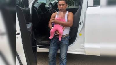 Este hombre de nacionalidad guatemalteca es el sospechoso de arrebatarle la vida a madre hondureña y sus dos hijos.