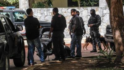 En la imagen, agentes del Sebin venezolano. EFE/Archivo