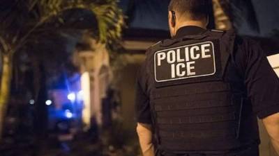 Imagen referencial de un agente del ICE.