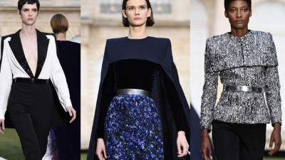 La colección se compone de prendas inspiradas en diseños clásicos de la firma. Fotos AFP