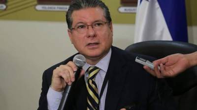 David Matamoros Batson, presidente del TSE.
