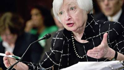 La Fed, con Janet Yellen la cabeza, aún no ve señales de recesión.