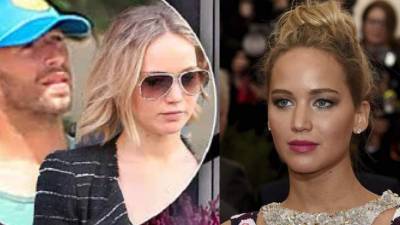 Jennifer Lawrence y Chris Martin.