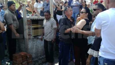 Silvia Vanesa Izaguirre Antúnez fue sepultada este sábado en Danlí.