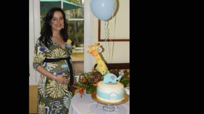 Janeth Burbara de Sorto se encuentra emocionada por la llegada de su tercer hijo.