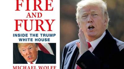 El libro 'Fire and Fury' (Fuego y Furia) sale a la venta hoy en lugar del próximo 9 de enero, la fecha prevista.