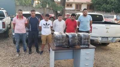 Presentación de la supuesta banda desarticulada en la zona oriental del país.