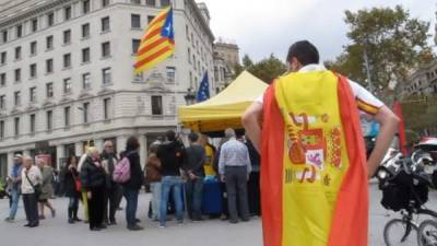 El suceso cobró vuelos políticos y ha suscitado reacciones en plena campaña previa a las elecciones regionales catalanas, donde los separatistas esperan repetir mayoría.// Foto archivo.