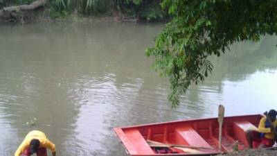 El joven fue encontrado en las aguas del río Chamelecón a la altura del puente Melgar Castro en La Lima, Cortés.