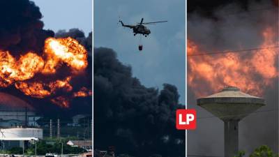 Cuba reportó este domingo un muerto y 122 personas heridas -5 en estado crítico, 3 graves y 16 de cuidado- a causa del incendio de gran magnitud aún activo en una base de depósitos de combustible de la ciudad de Matanzas (oeste).