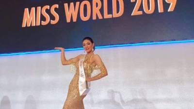 Grisell Romero es la bella catracha que representó a Honduras en el Miss Mundo 2019.