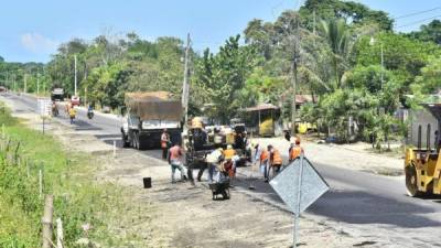 Se espera que el bacheo en la CA-13 sea más duradero que otros que se han hecho.