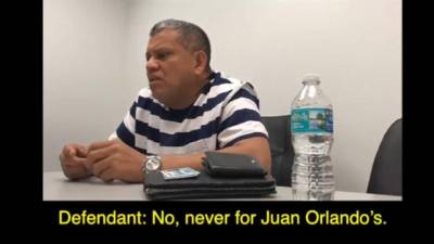 Geovanny Fuentes reveló que conocía a Los Cachiros pero no se relacionó con negocios fraudulentos con ellos.