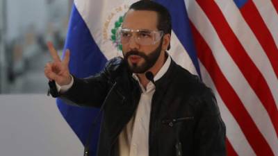 El presidente salvadoreño, Nayib Bukele.