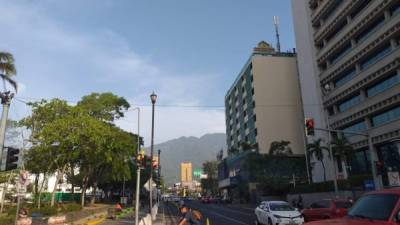 Fotografía de la primera calle en San Pedro Sula.