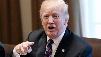 El presidente de EEUU, Donald Trump. AFP