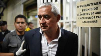 Otto Pérez Molina enfrenta cinco procesos por corrupción en Guatemala.