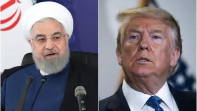 El presidente iraní, Hasan Rohaní, y su homólogo estadounidense, Donald Trump. Fotos: AFP